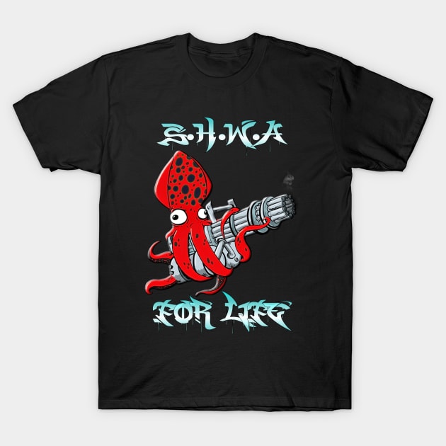 Squid Hunters WA 4 Life T-Shirt by SquidhunterWA